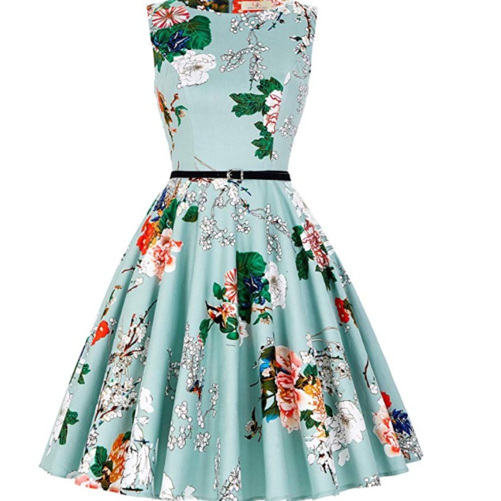 ❤️ Sleeveless Vintage Tea Dress (Wore Once)